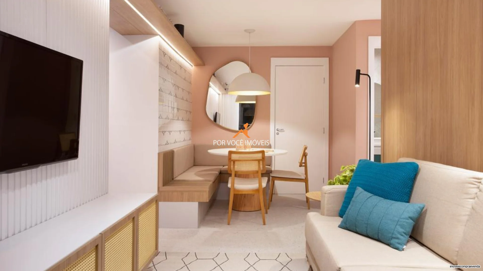 Apartamento com 2 quartos e Varanda no Condomínio Orla Reverva