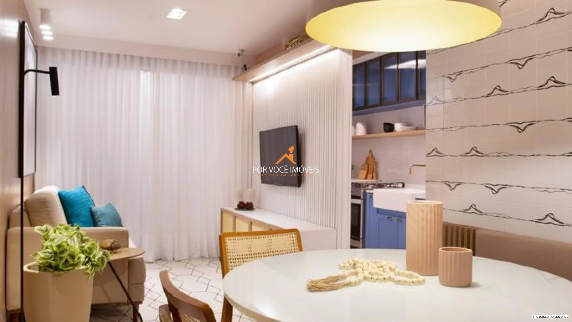 Apartamento com 2 quartos e Varanda no Condomínio Orla Reverva
