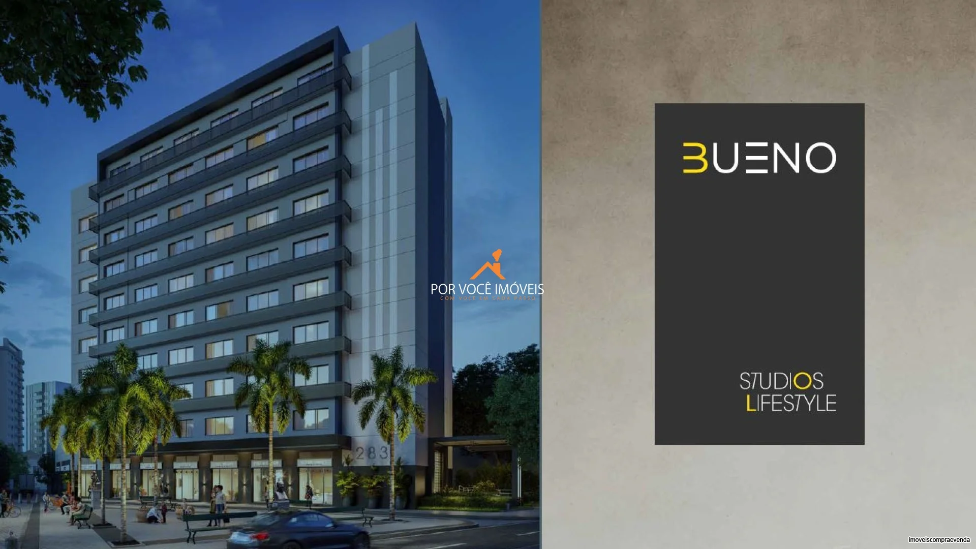 Studio com 29m² no BUENO Studios LifeStyle