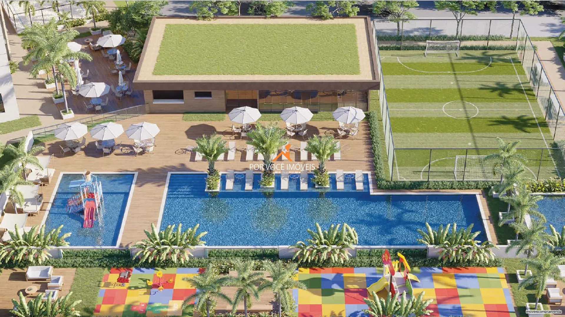 Apartamento com 2 quartos no Jardim da Barra Condomínio Clube