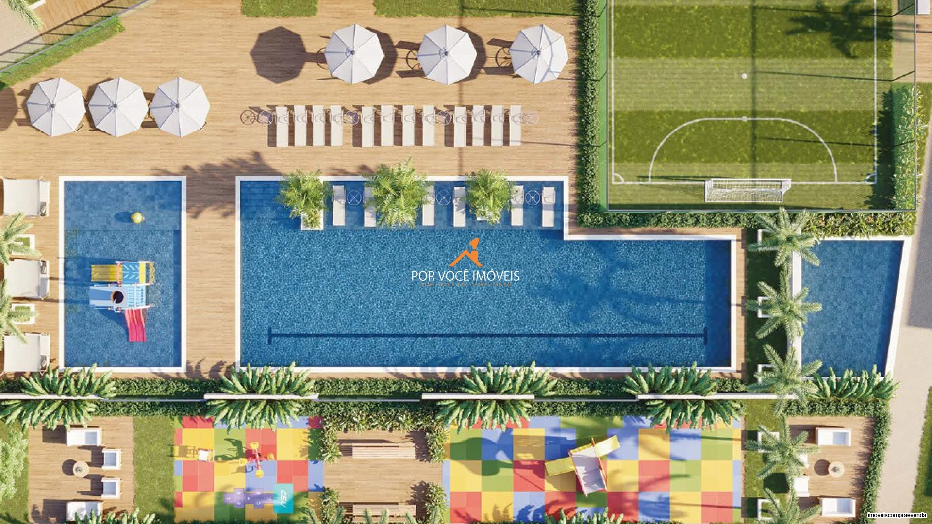Apartamento com 2 quartos no Jardim da Barra Condomínio Clube