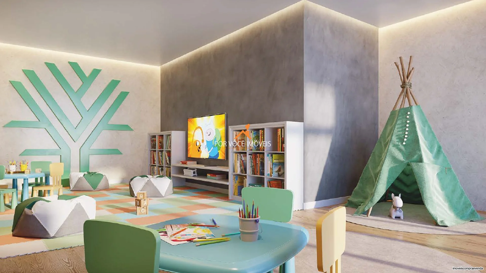 Apartamento com 2 quartos no Jardim da Barra Condomínio Clube