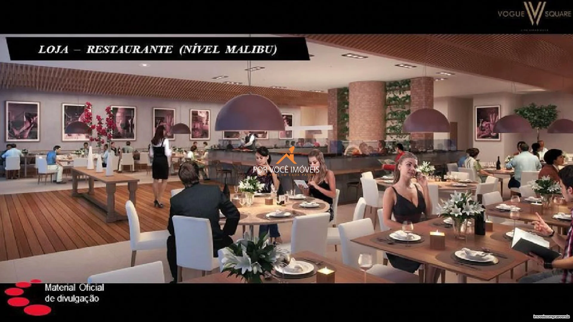 Sala comercial no Vogue Square