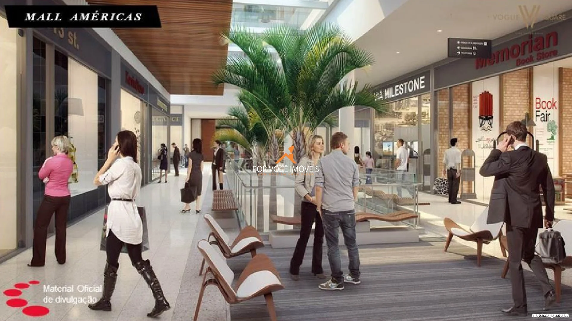 Sala comercial no Vogue Square