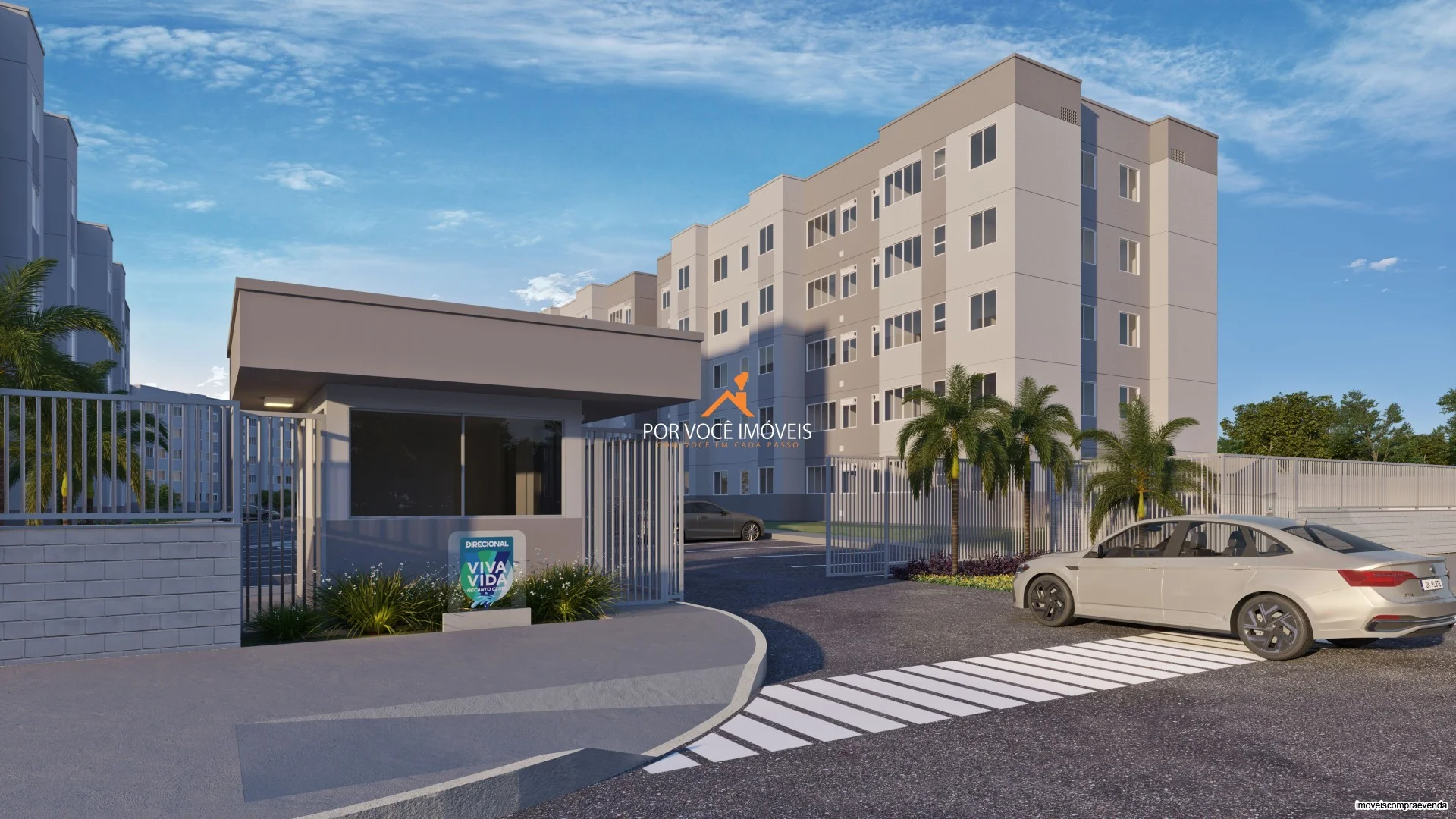 Apartamento com 2 quartos no Condomínio Viva Vida Recanto Clube