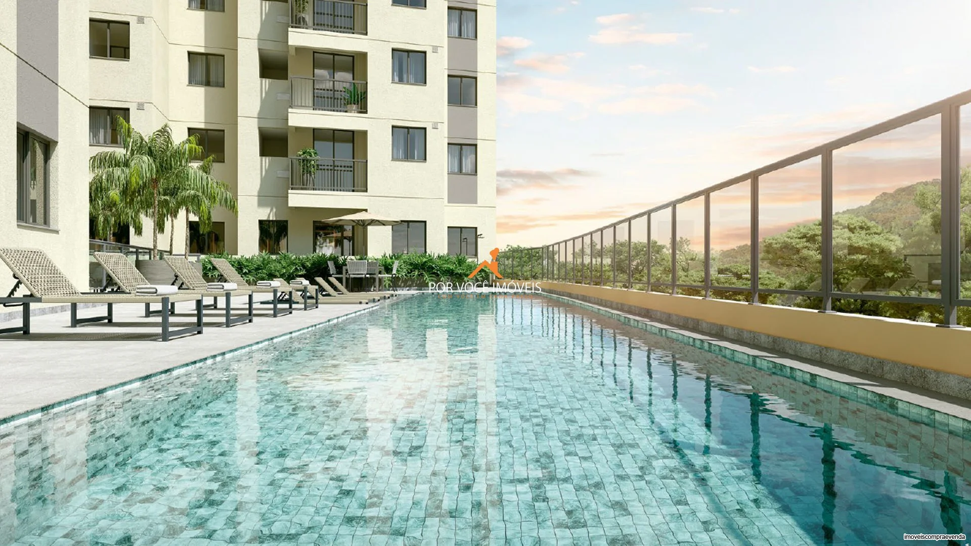 Apartamento com 1 quarto no Condomínio Caminhos da Guanabara