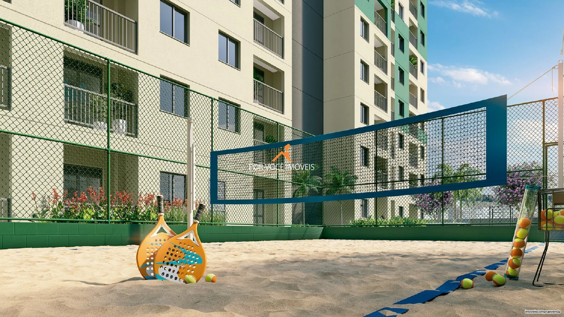 Apartamento com 1 quarto no Condomínio Caminhos da Guanabara