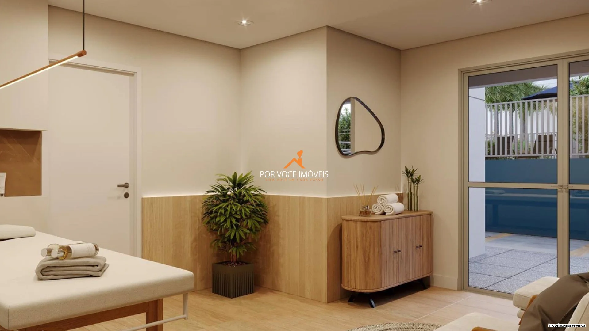 Apartamento com 1 quarto e Varanda no Condomínio Rio Branco.220 Residencial
