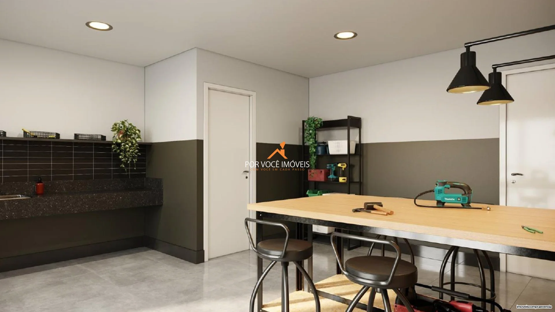 Apartamento com 1 quarto e Varanda no Condomínio Rio Branco.220 Residencial