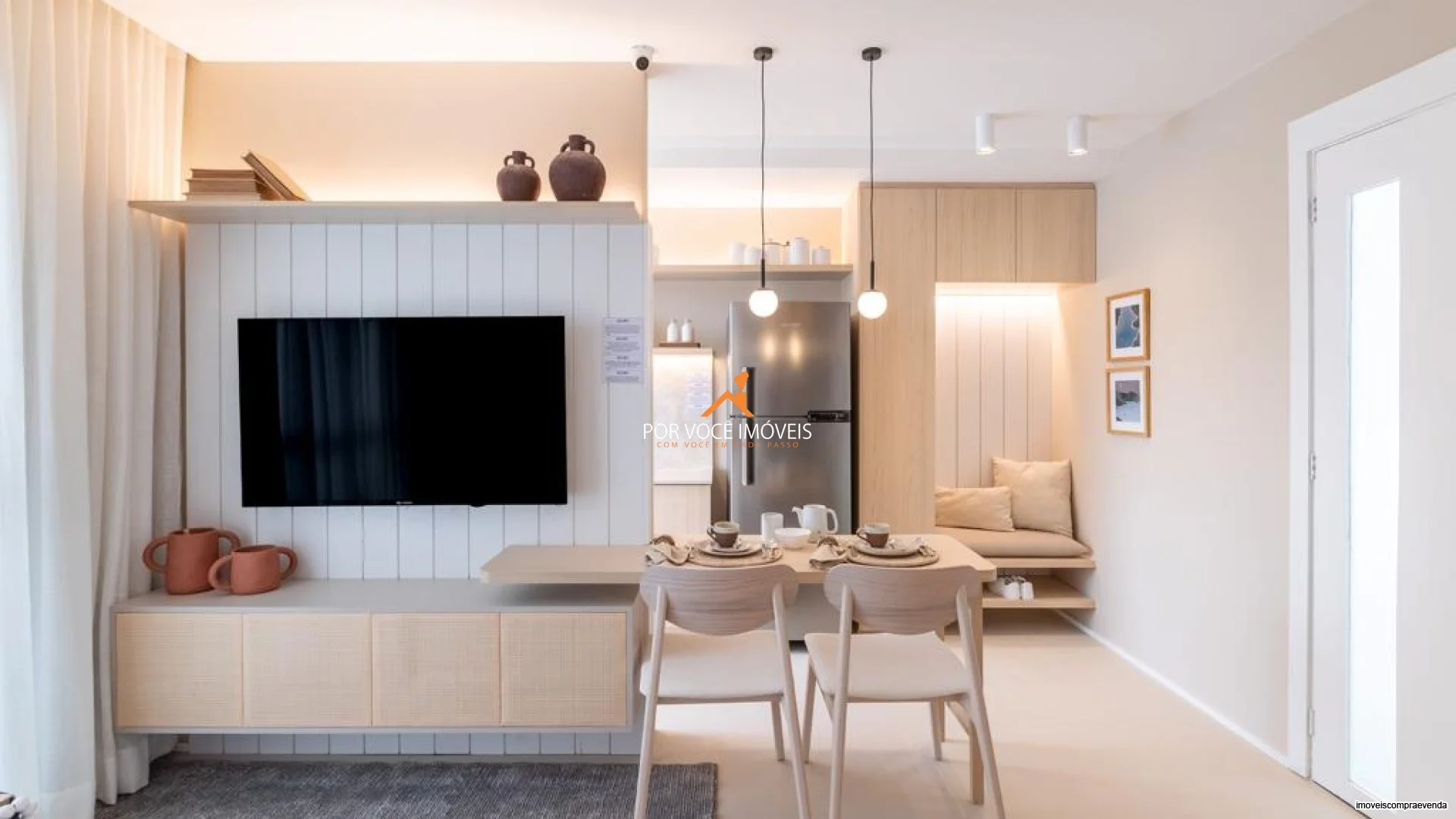 Apartamento com 1 quarto e Varanda no Condomínio Rio Branco.220 Residencial