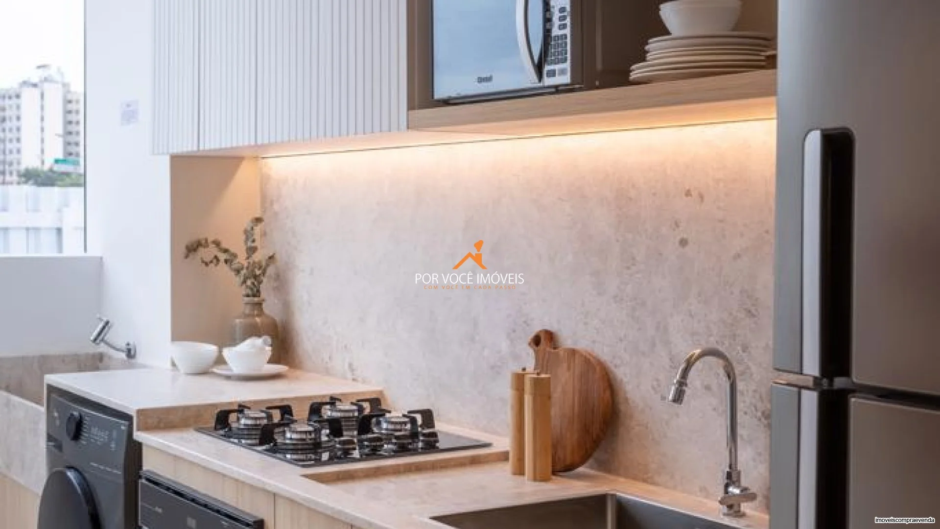 Apartamento com 1 quarto e Varanda no Condomínio Rio Branco.220 Residencial