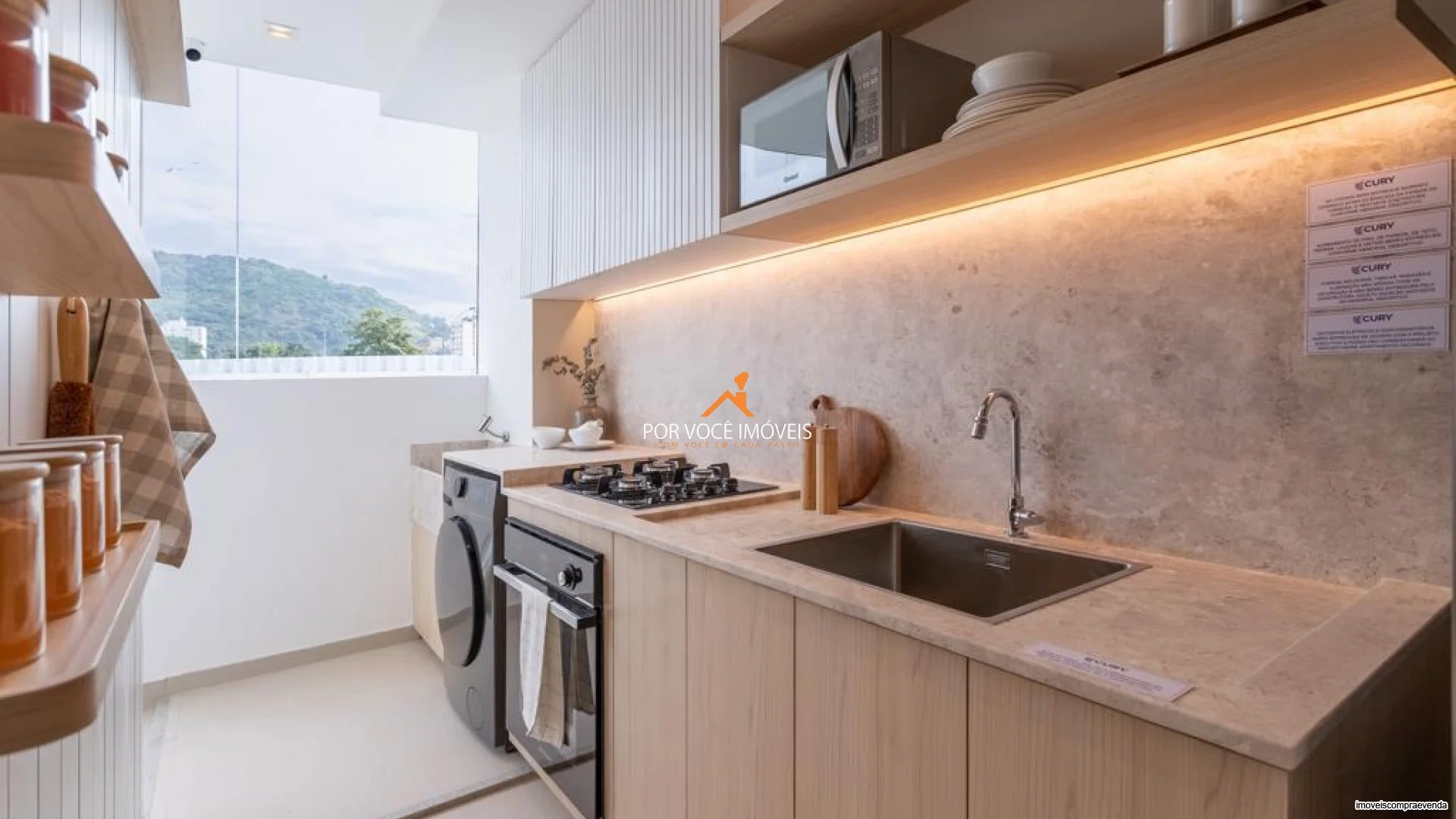 Apartamento com 1 quarto e Varanda no Condomínio Rio Branco.220 Residencial