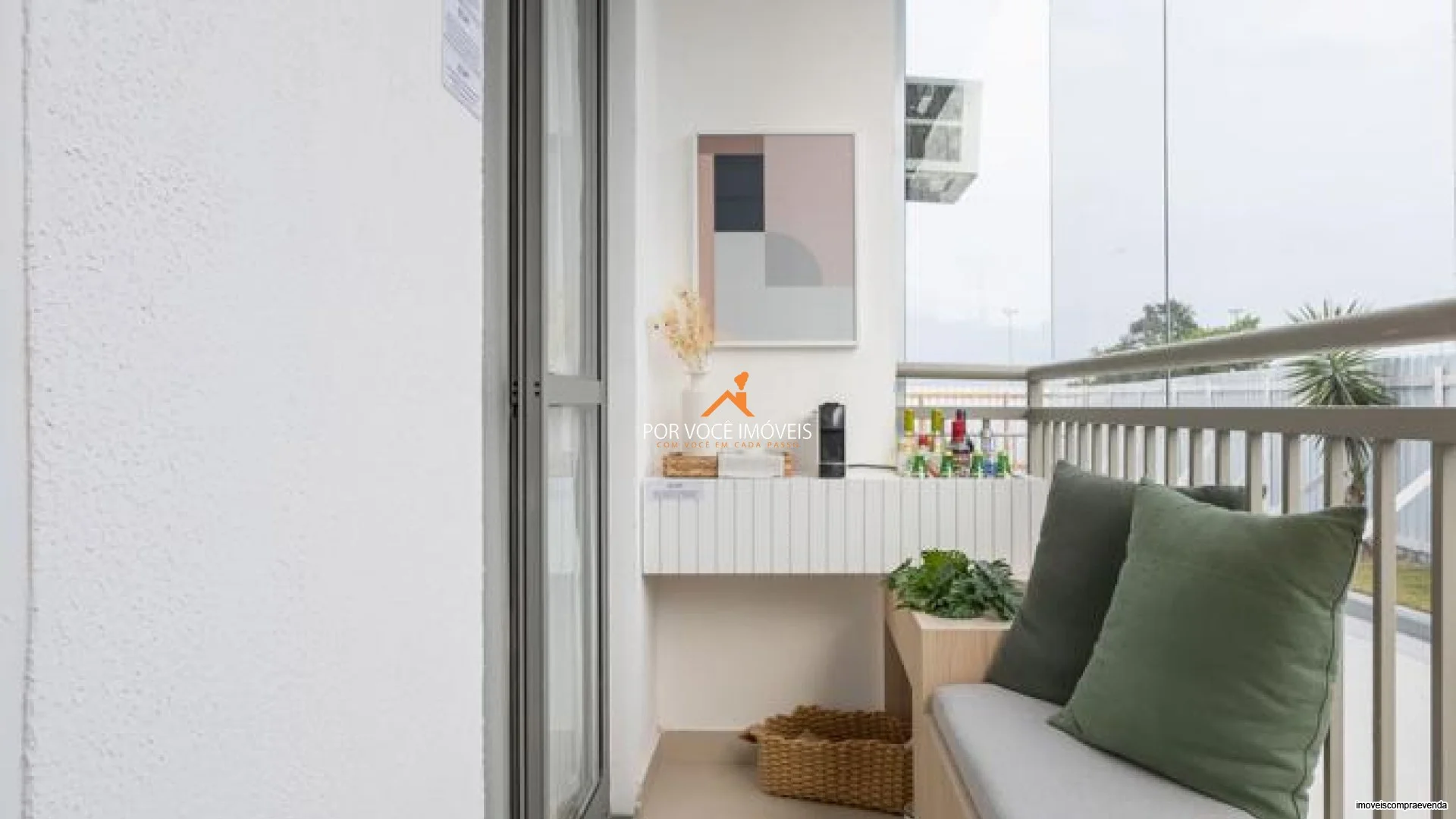 Apartamento com 1 quarto e Varanda no Condomínio Rio Branco.220 Residencial