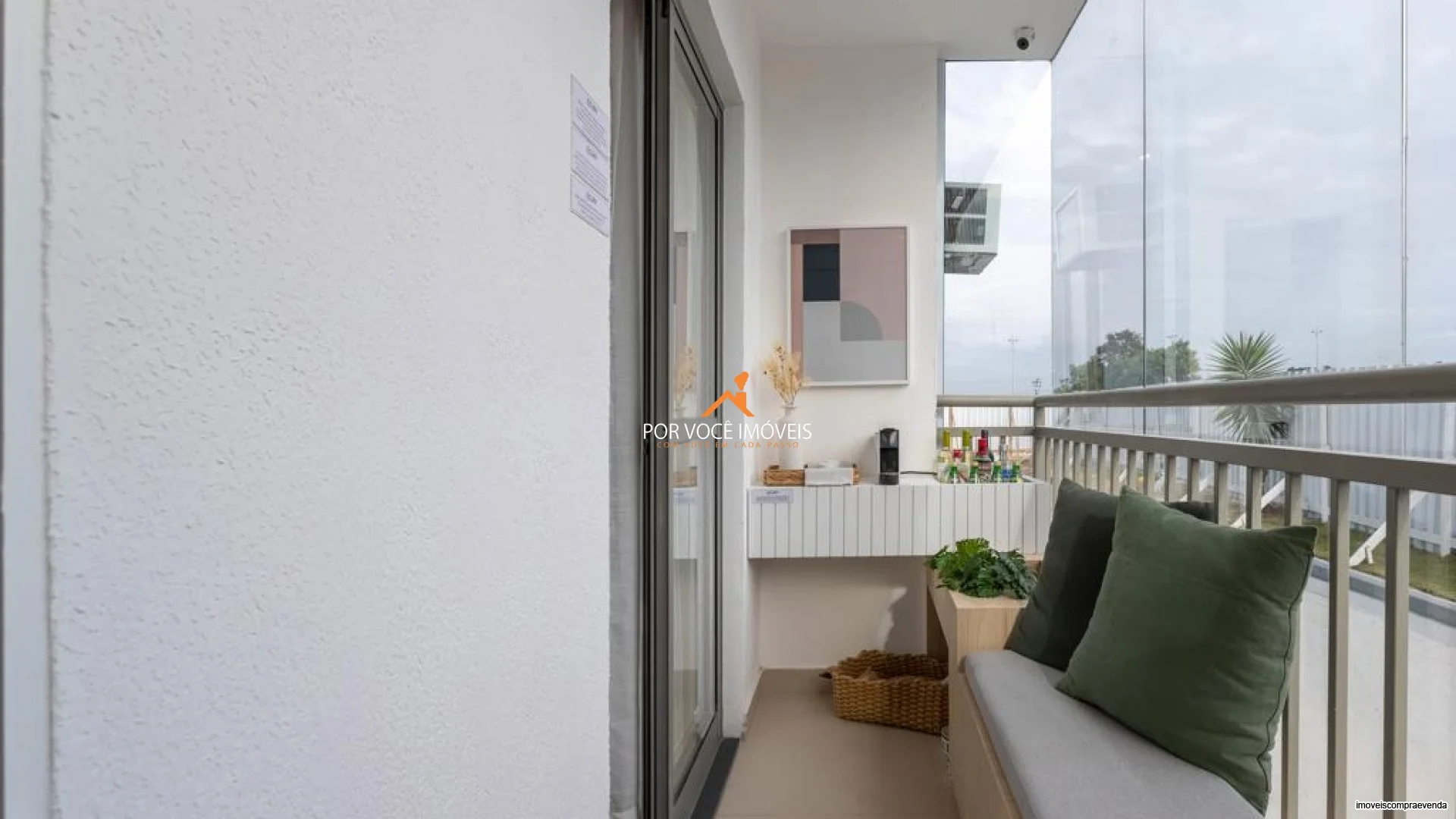 Apartamento com 1 quarto e Varanda no Condomínio Rio Branco.220 Residencial