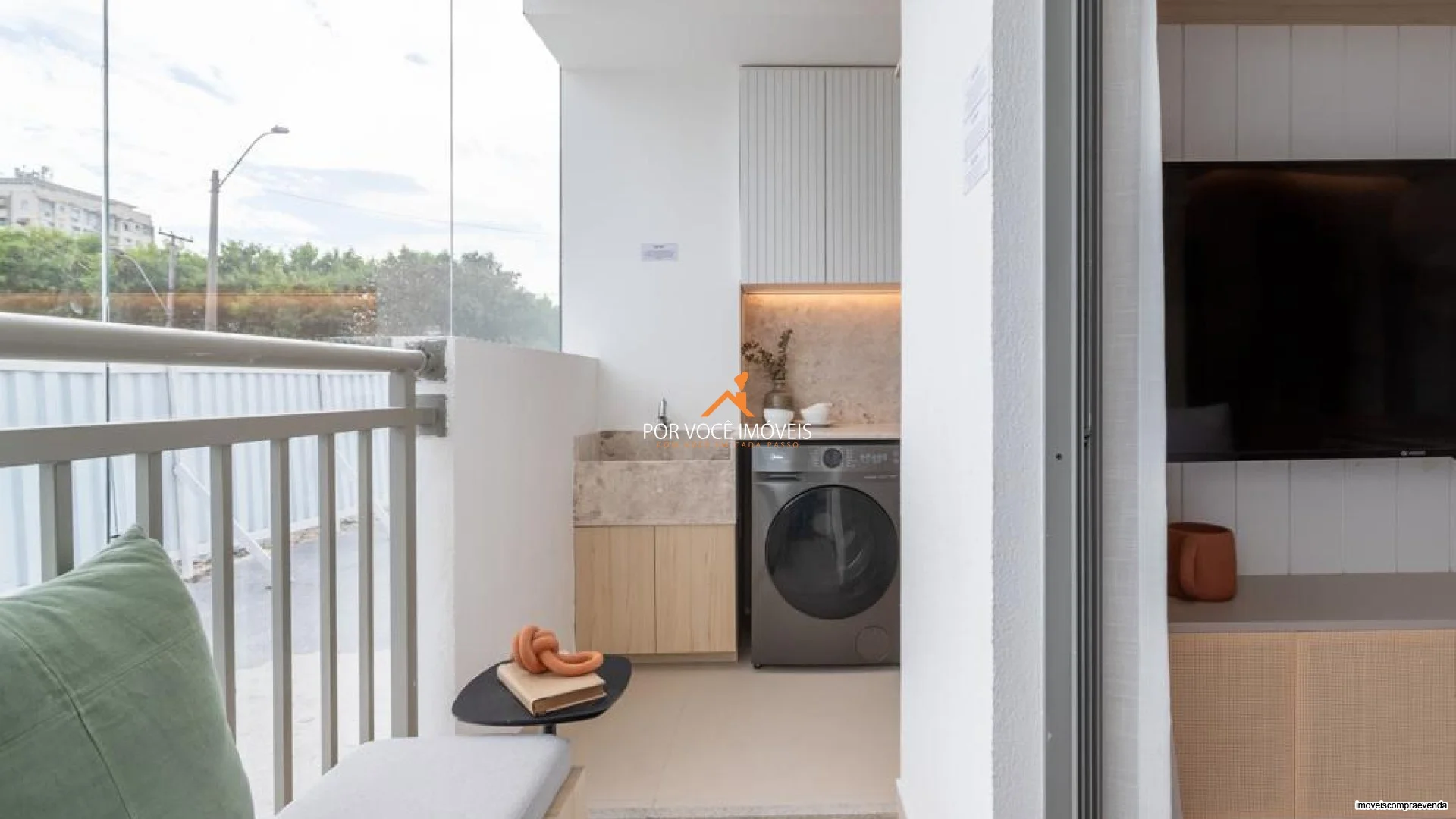 Apartamento com 1 quarto e Varanda no Condomínio Rio Branco.220 Residencial