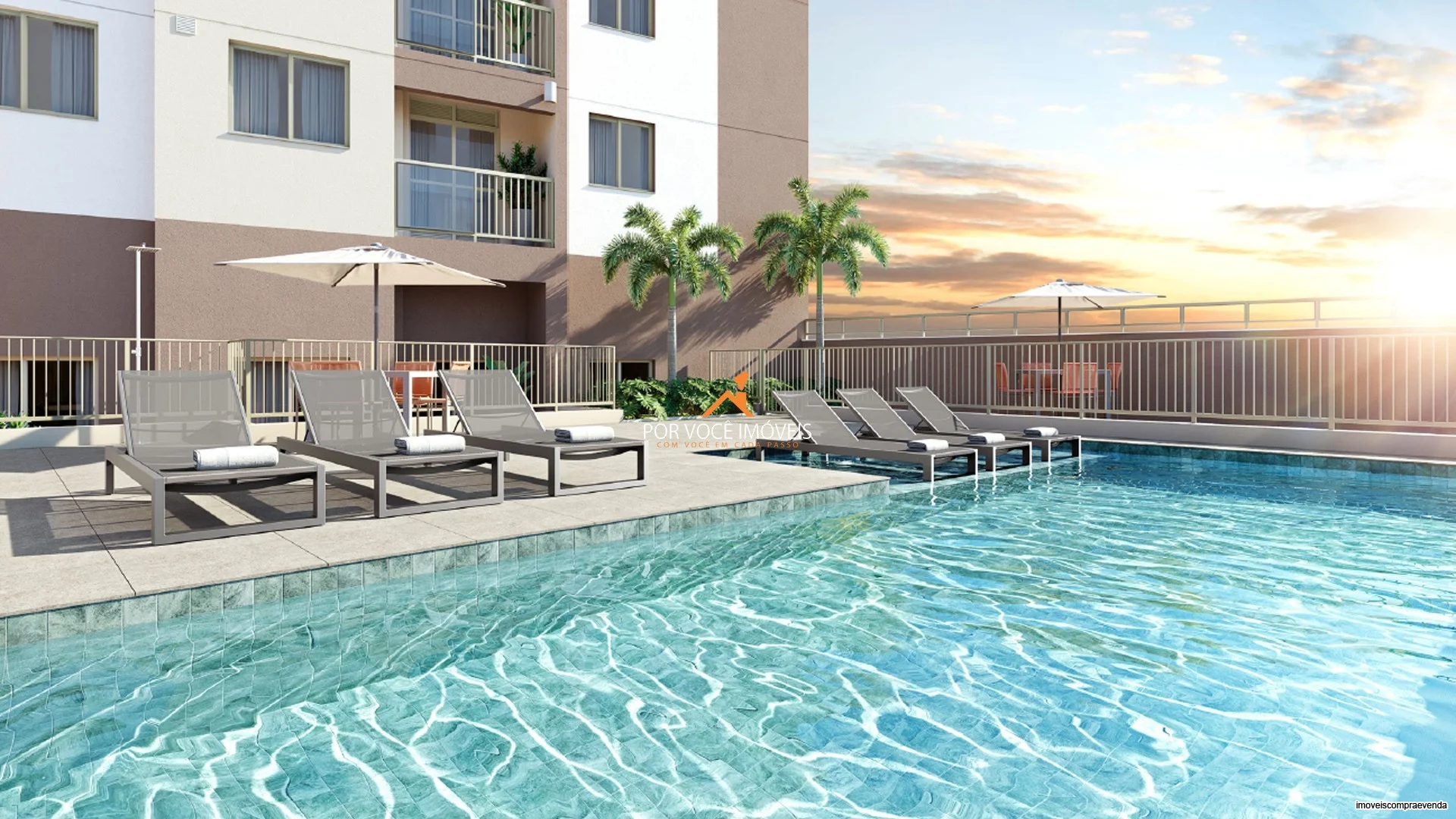 Apartamento com 2 quartos, suíte e Vaga no Condomínio The Pier Residencial