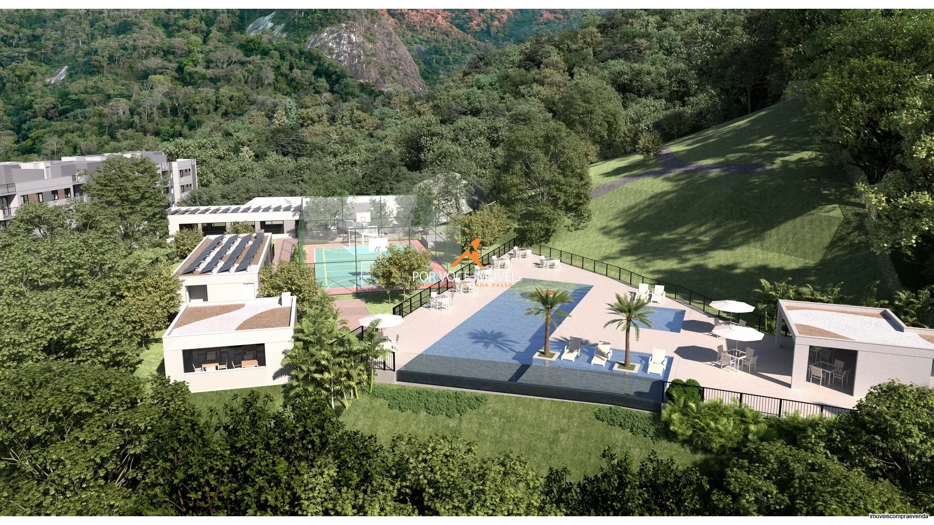 Apartamento Garden com 2 quartos no Condomínio View Clube Residencial