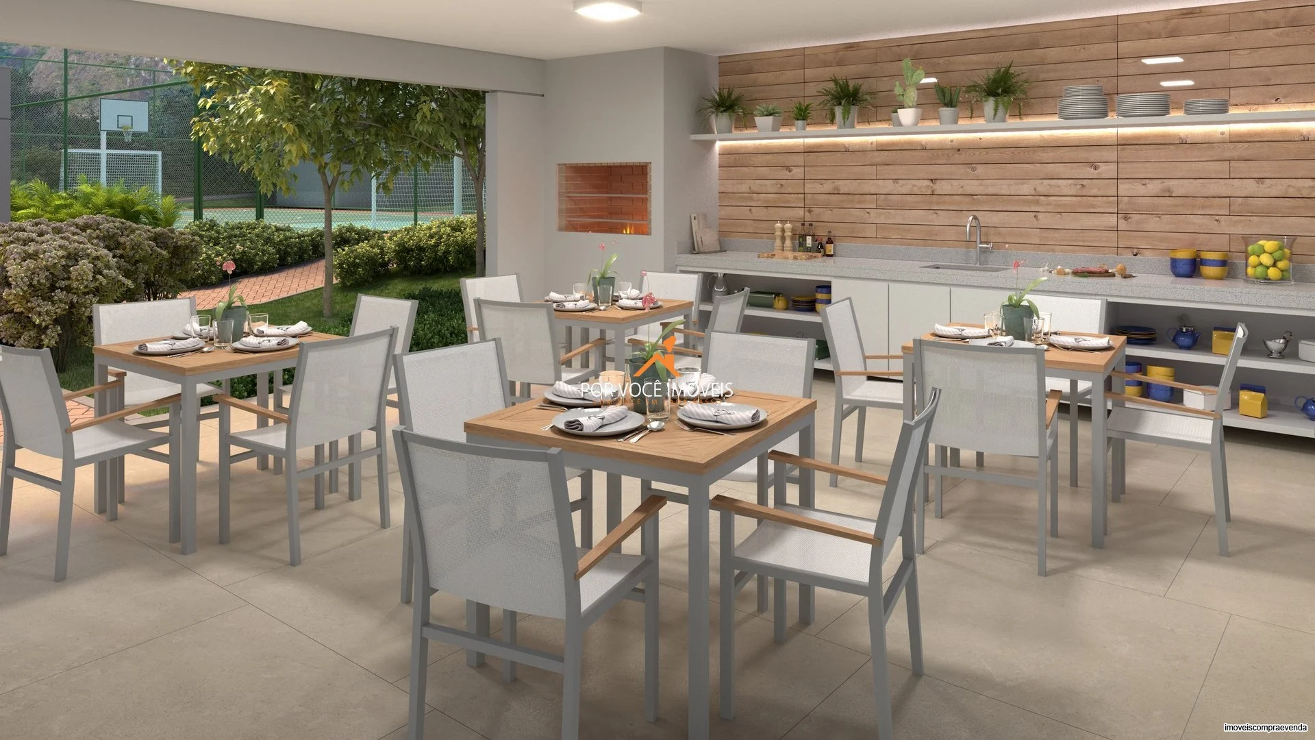 Apartamento Garden com 2 quartos no Condomínio View Clube Residencial