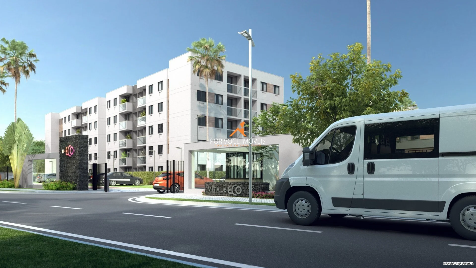 Apartamento PCD com 1 quarto no Condomínio Vitale ECO