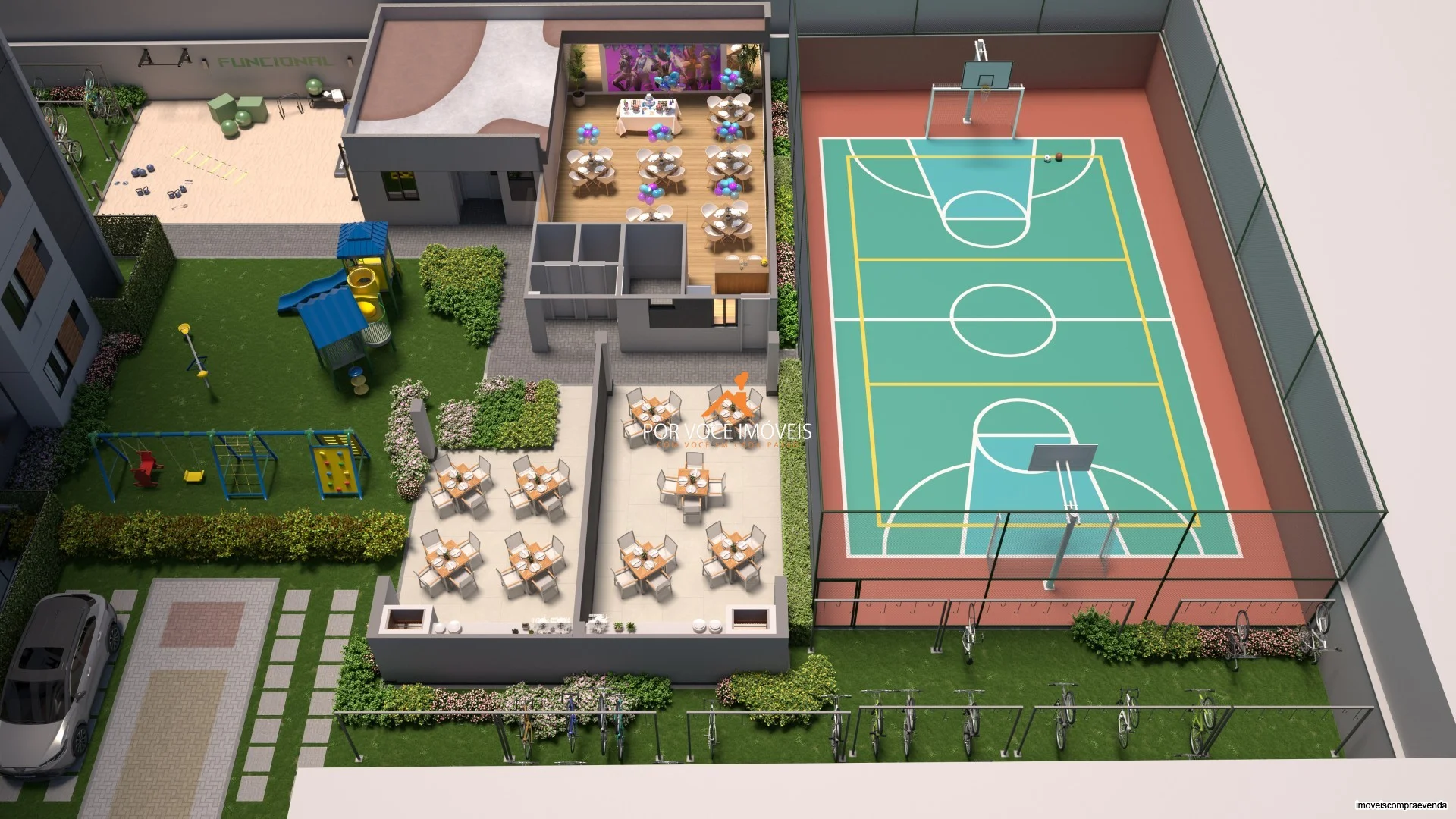 Apartamento com 2 quartos no Condomínio Sky Clube Residencial