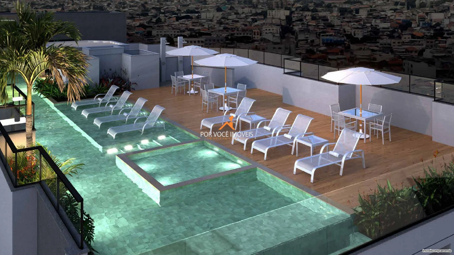 Apartamento com 2 quartos no Condomínio Sky Clube Residencial