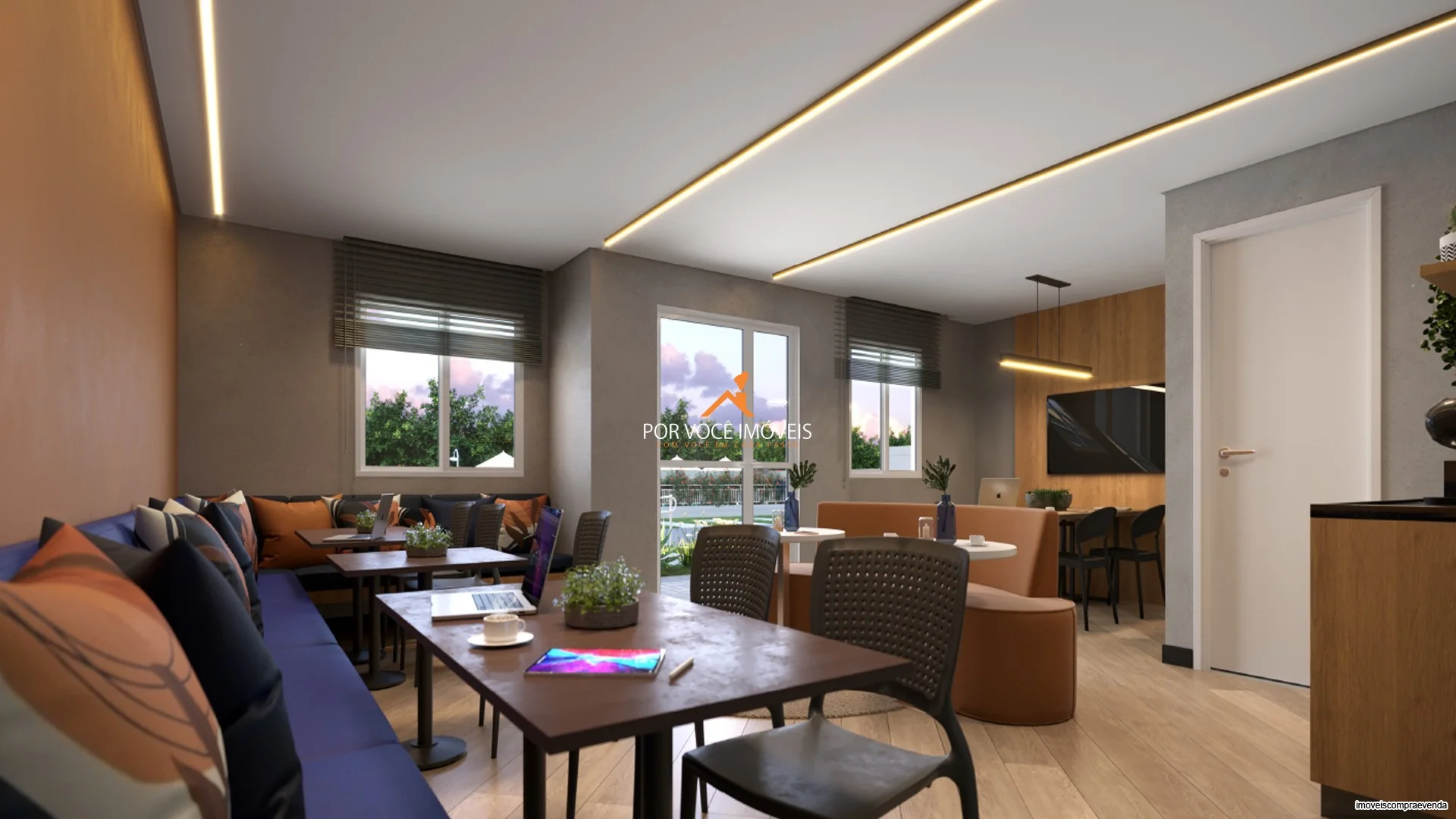 Apartamento com 1 quarto com vaga no Condomínio Nova Norte Samba Residencial
