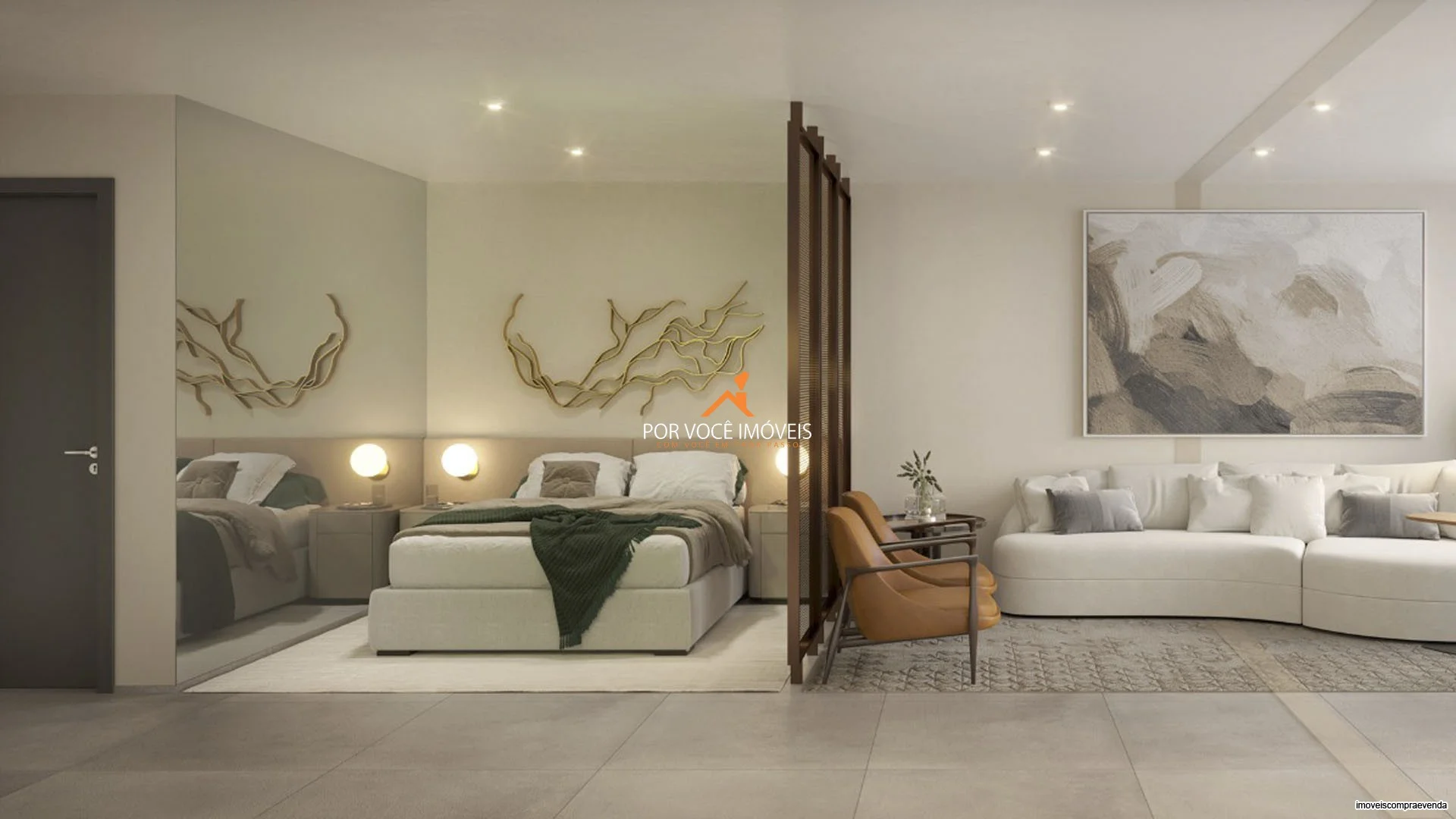 Studio com 39m² no Condomínio ONLIFE