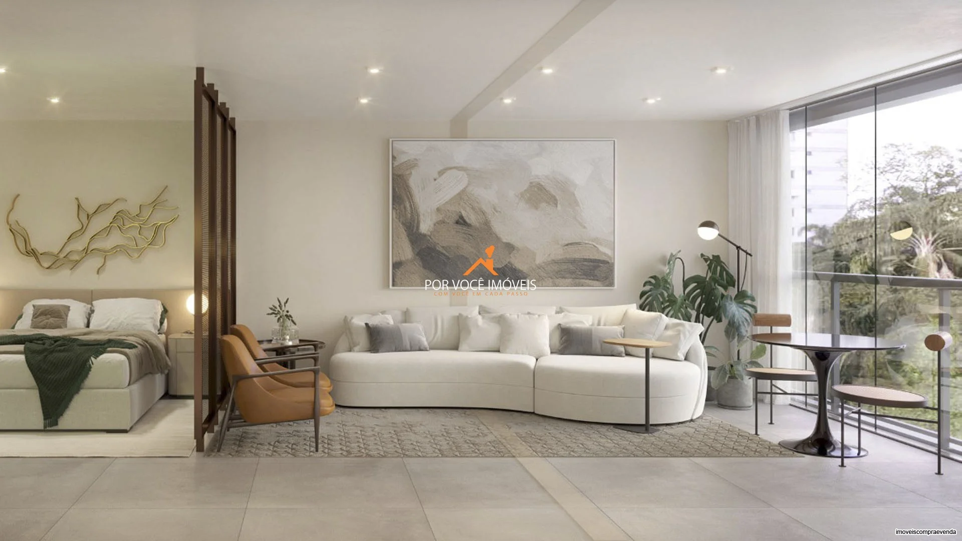 Studio com 39m² no Condomínio ONLIFE