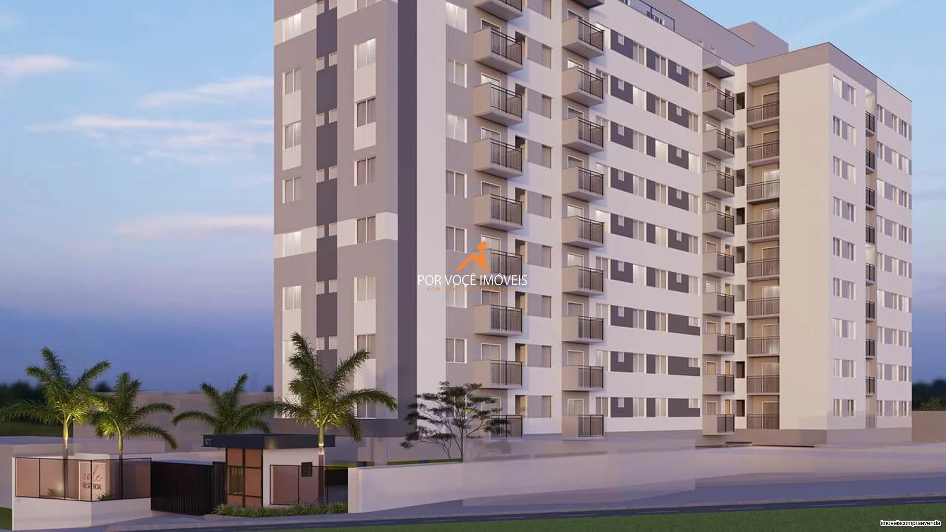 Apartamento com 2 quartos no Condomínio URB Sole Residencial