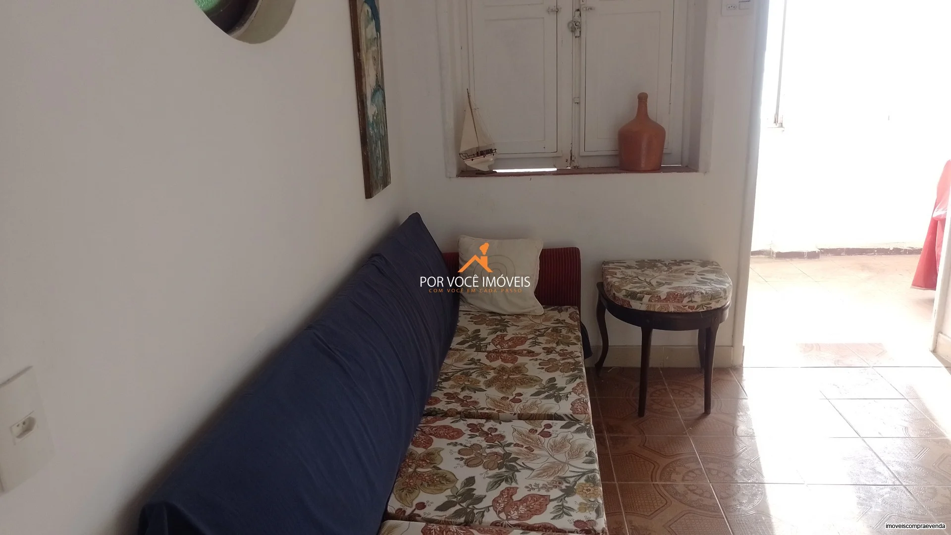 Casa com 2 quartos, sendo 1 suíte de frente para o mar