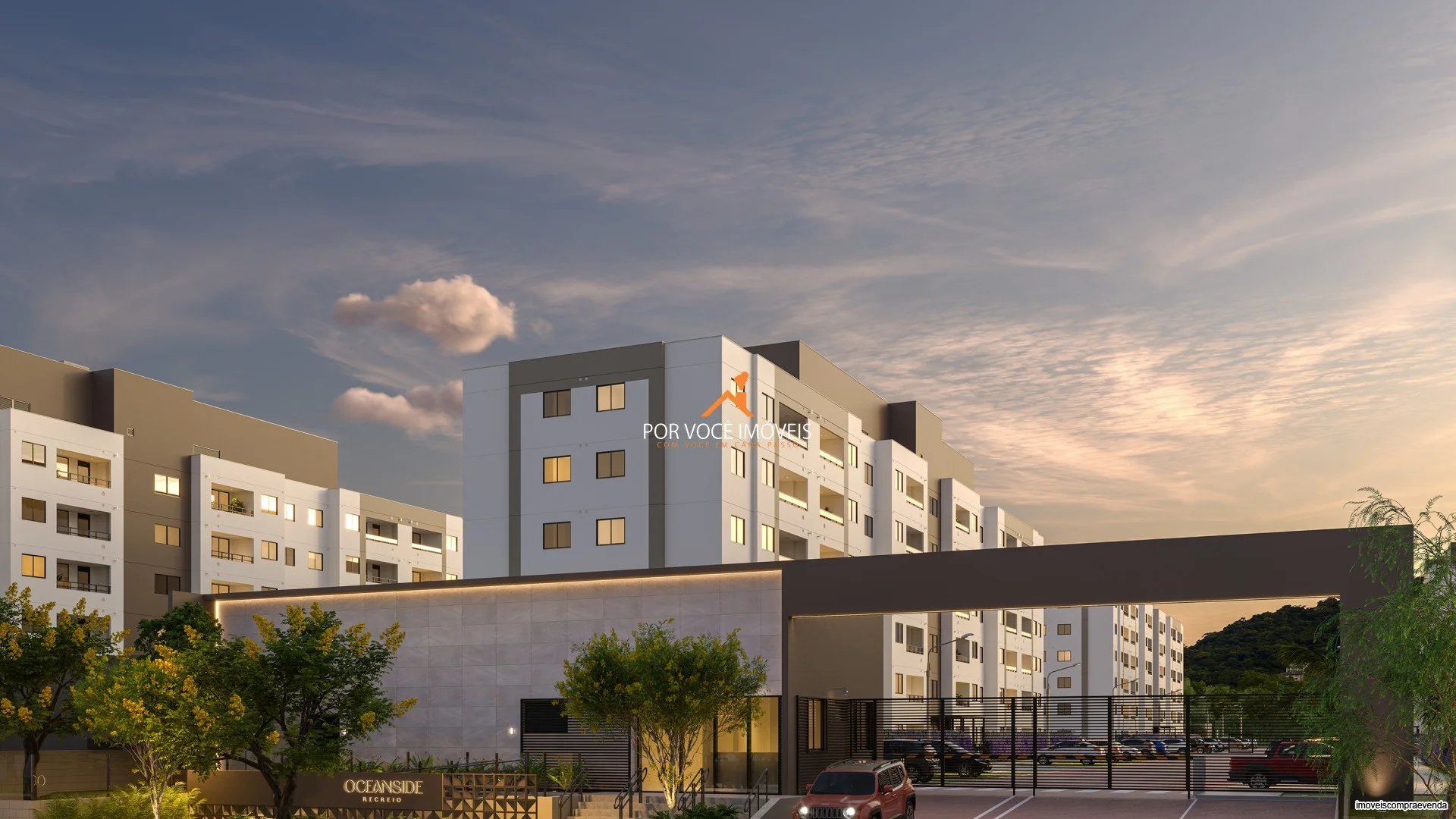 Apartamento com 2 quartos no Condomínio Oceanside