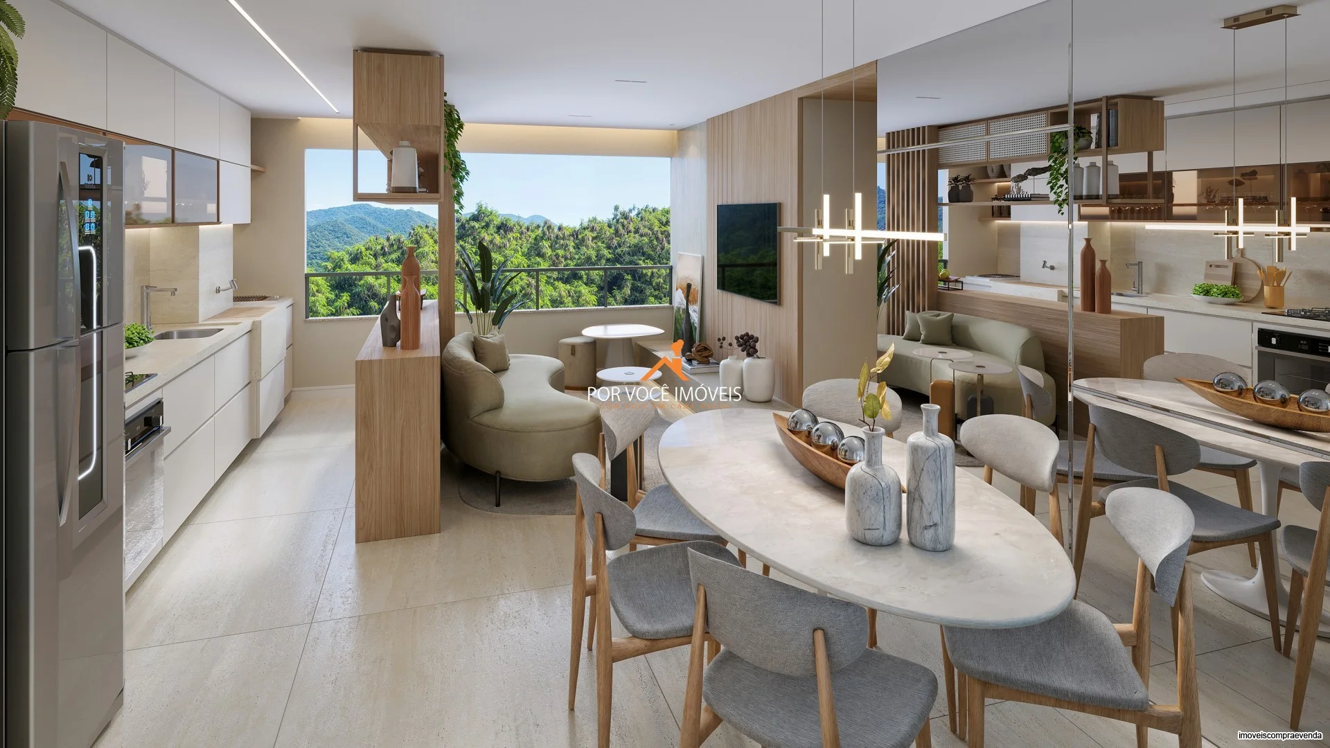 Apartamento com 2 quartos no Condomínio Oceanside