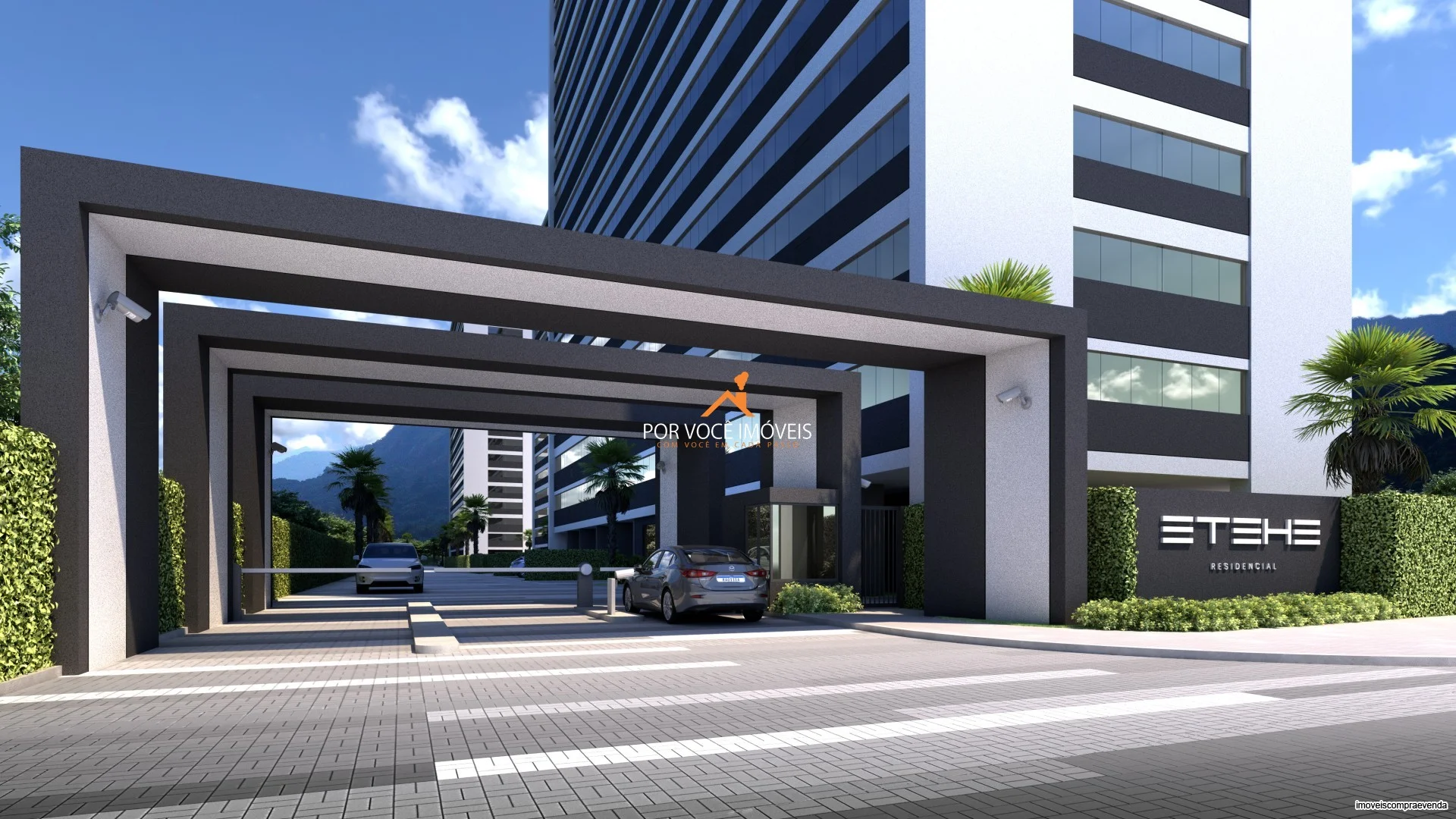 Apartamento com 3 quartos e Varanda no Condomínio Etehe Residencial