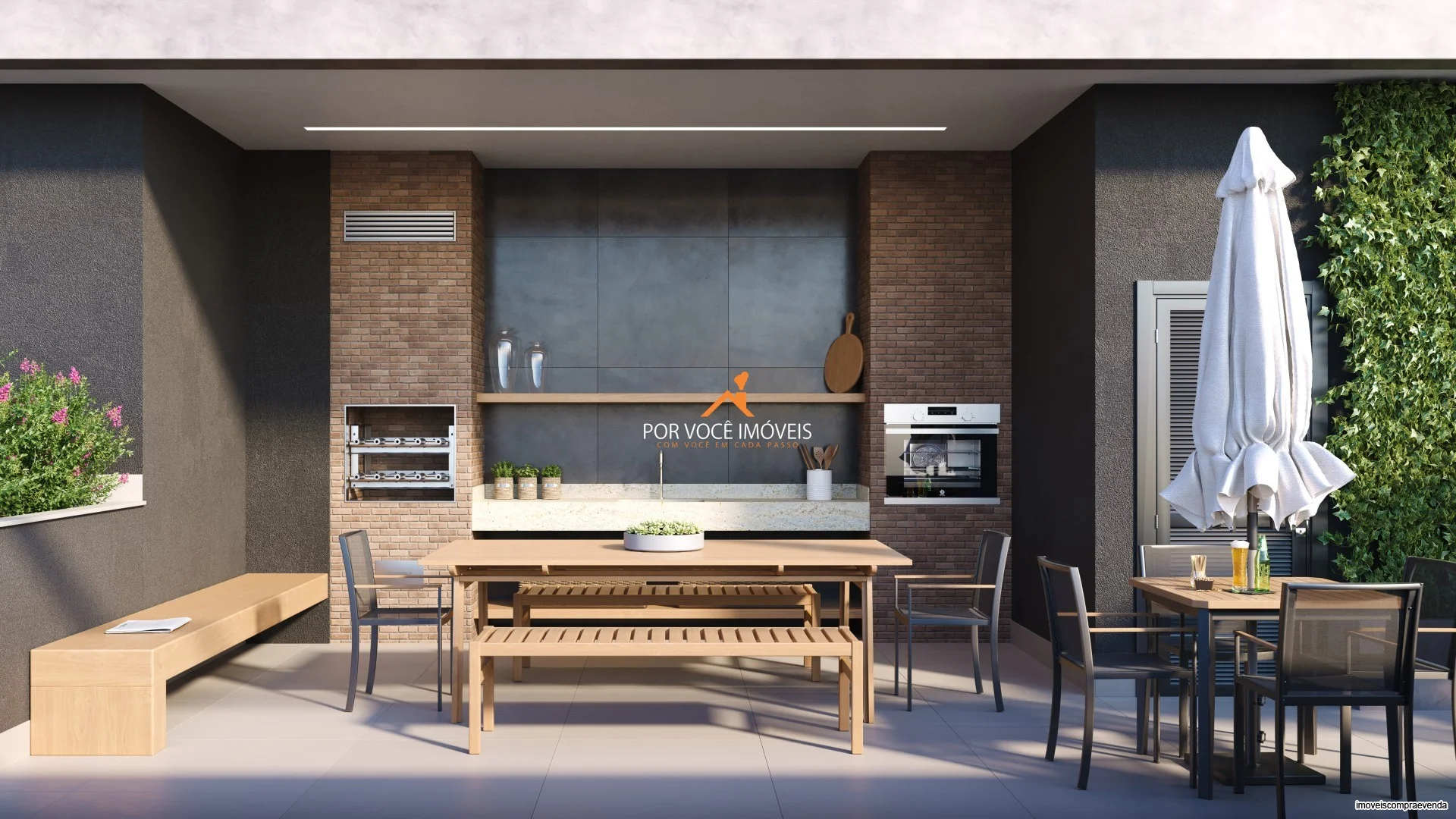 Apartamento com 3 quartos e Varanda no Condomínio Etehe Residencial