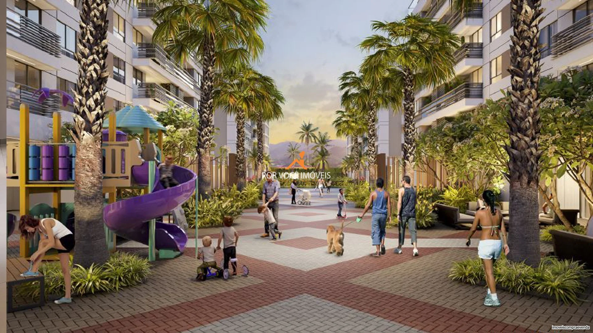 Apartamento com 2 quartos no Condomínio Kauai Pontal Oceânico