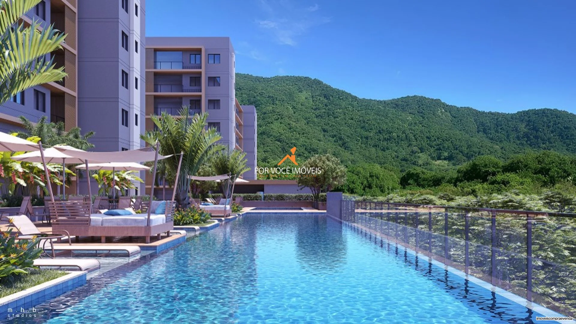Apartamento com 2 quartos no Condomínio Lanai Pontal Oceânico