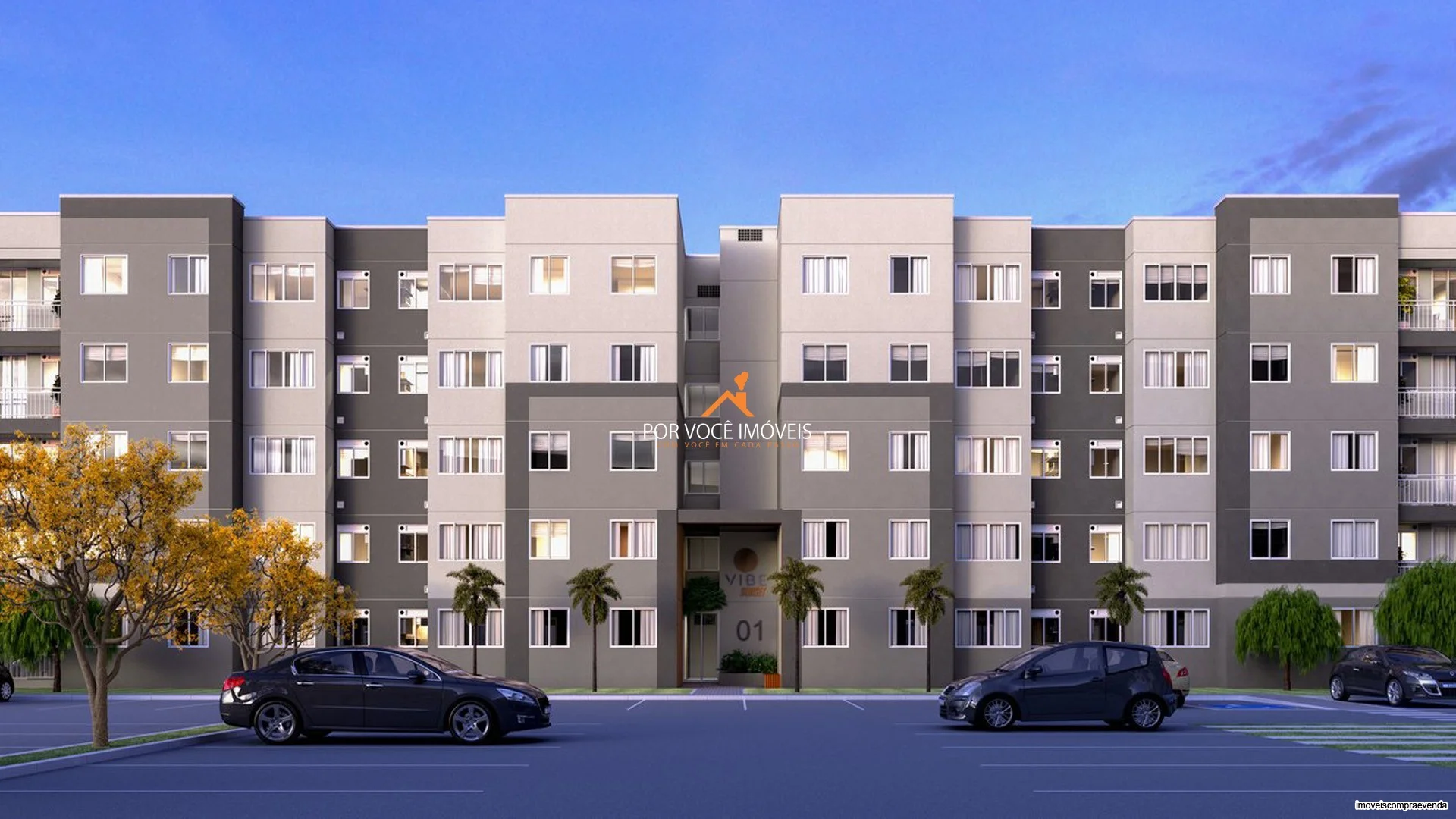Apartamento com 2 quartos no Condomínio Vibe Barra - Sunset