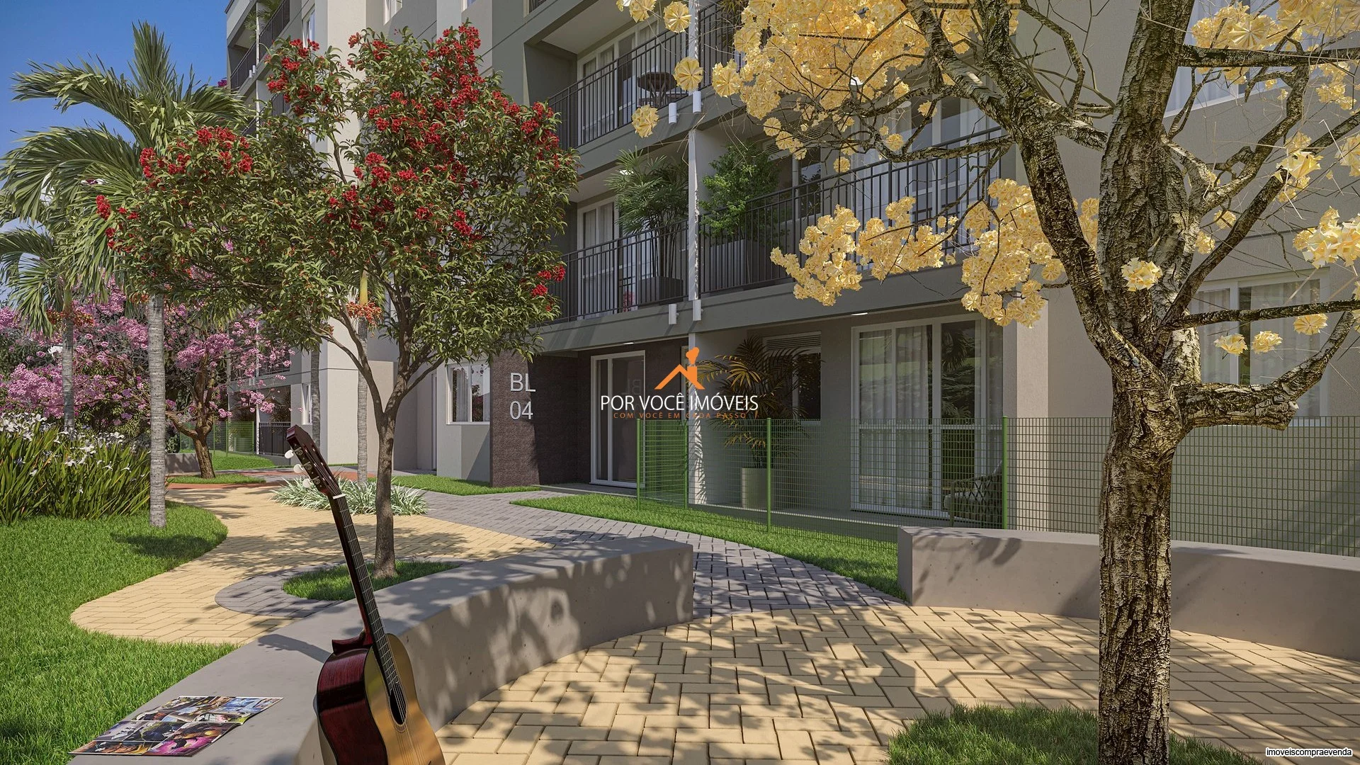 Apartamento com uma Suíte no condomínio Villa Santé