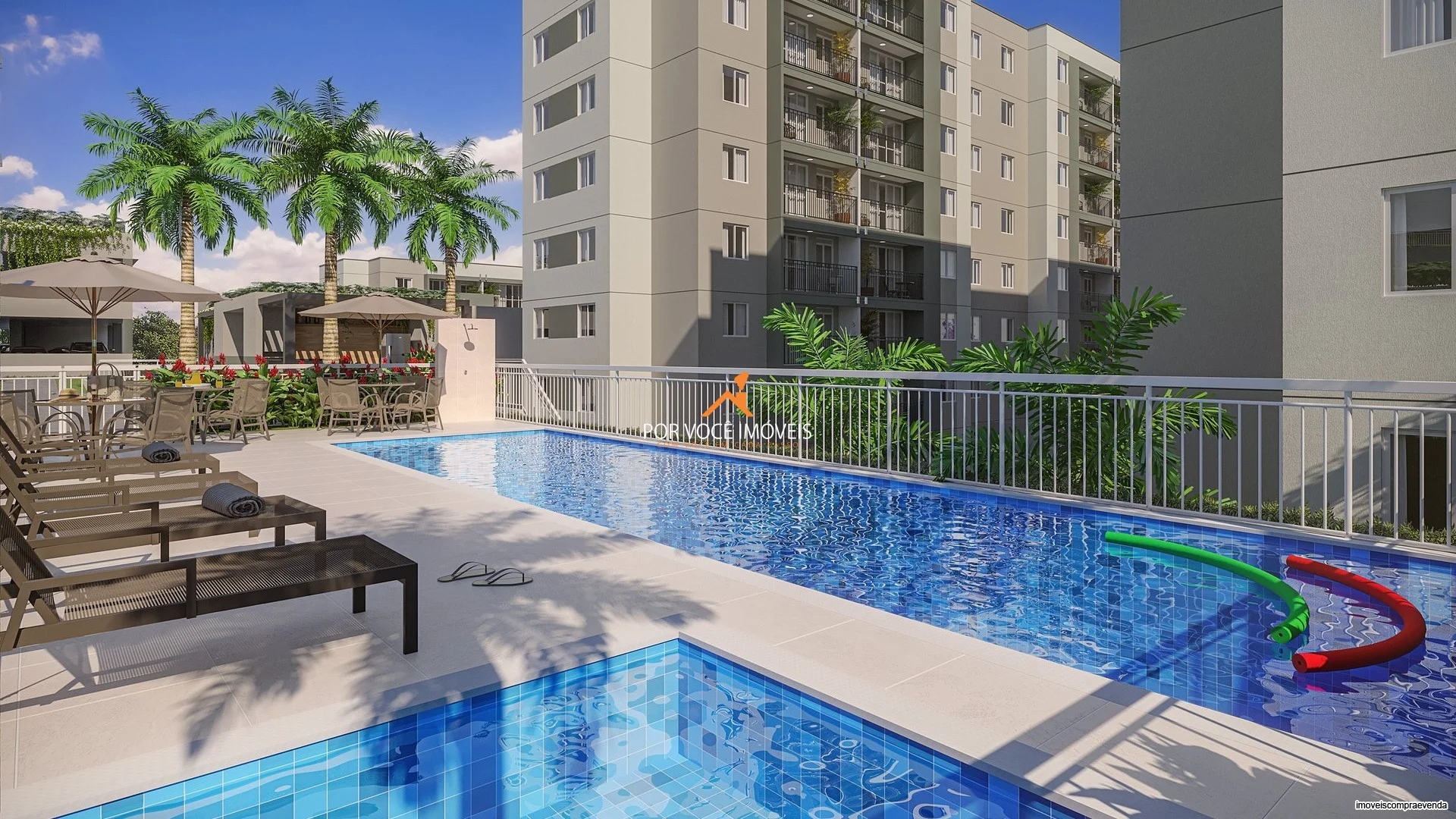 Apartamento com uma Suíte no condomínio Villa Santé