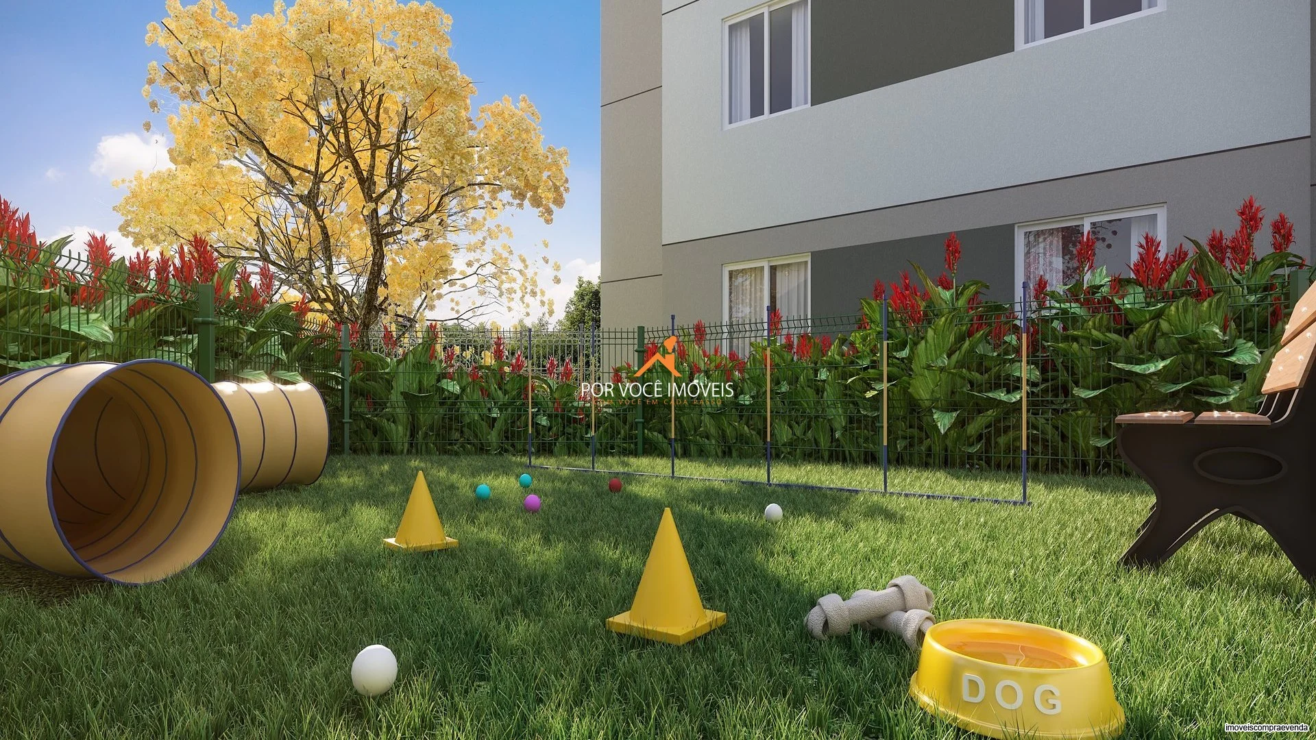 Apartamento com uma Suíte no condomínio Villa Santé