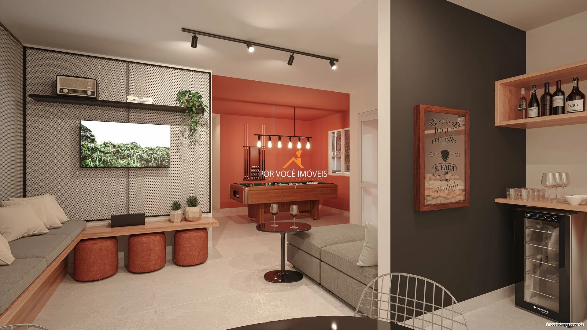 Apartamento com uma Suíte no condomínio Villa Santé