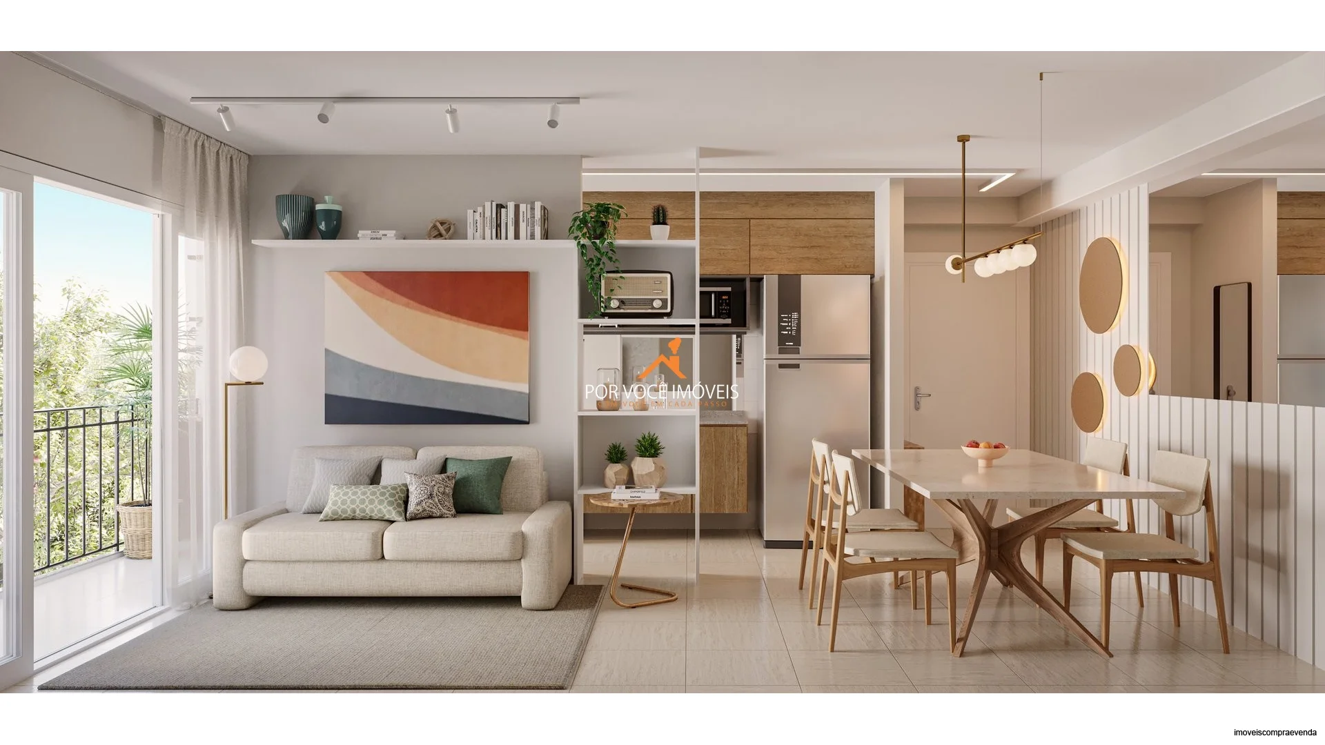 Apartamento com uma Suíte no condomínio Villa Santé