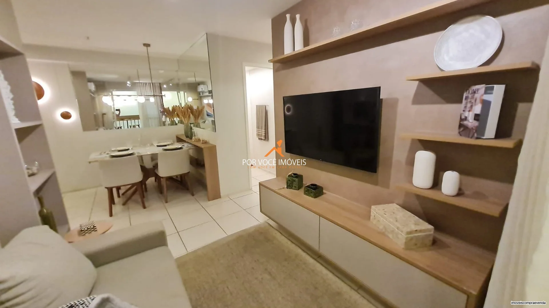 Apartamento com uma Suíte no condomínio Villa Santé