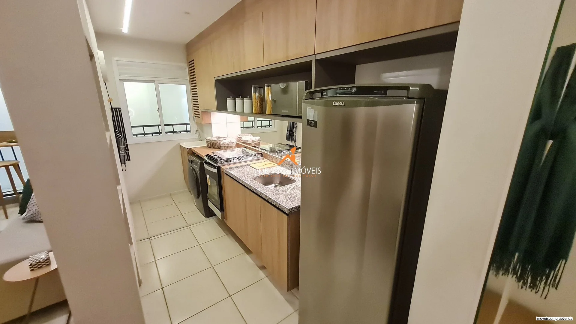 Apartamento com uma Suíte no condomínio Villa Santé