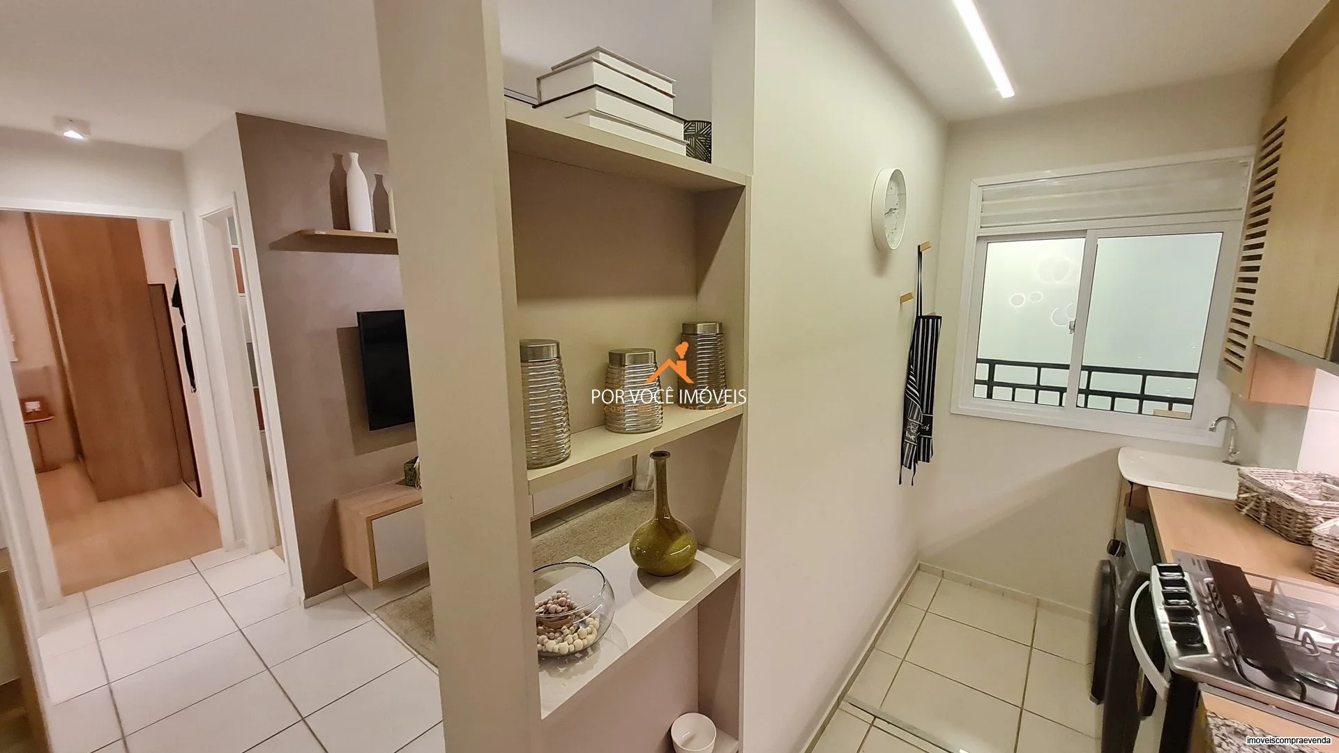 Apartamento com uma Suíte no condomínio Villa Santé