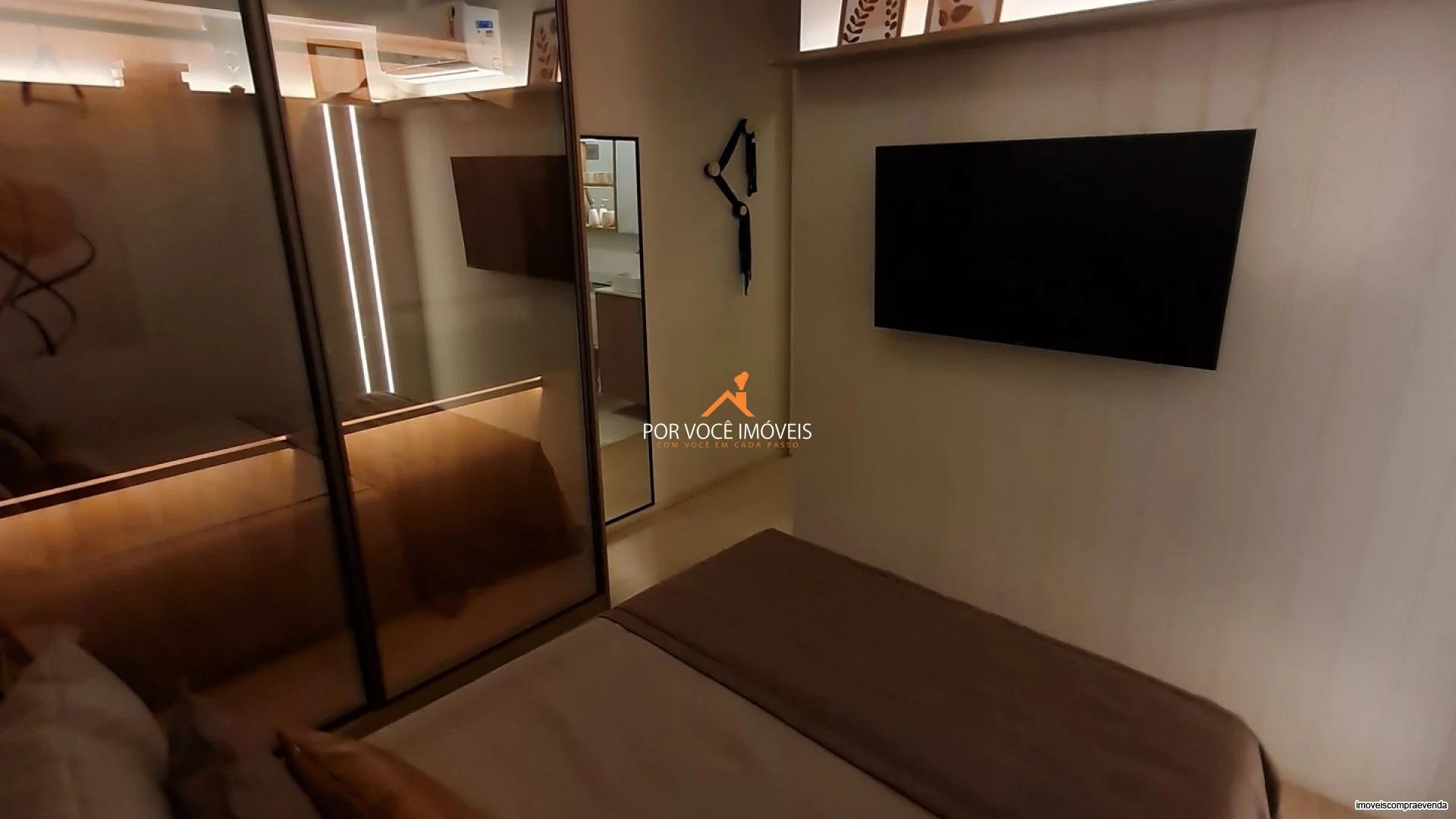 Apartamento com uma Suíte no condomínio Villa Santé