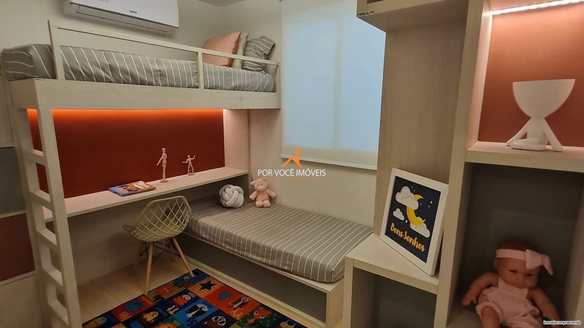 Apartamento com uma Suíte no condomínio Villa Santé