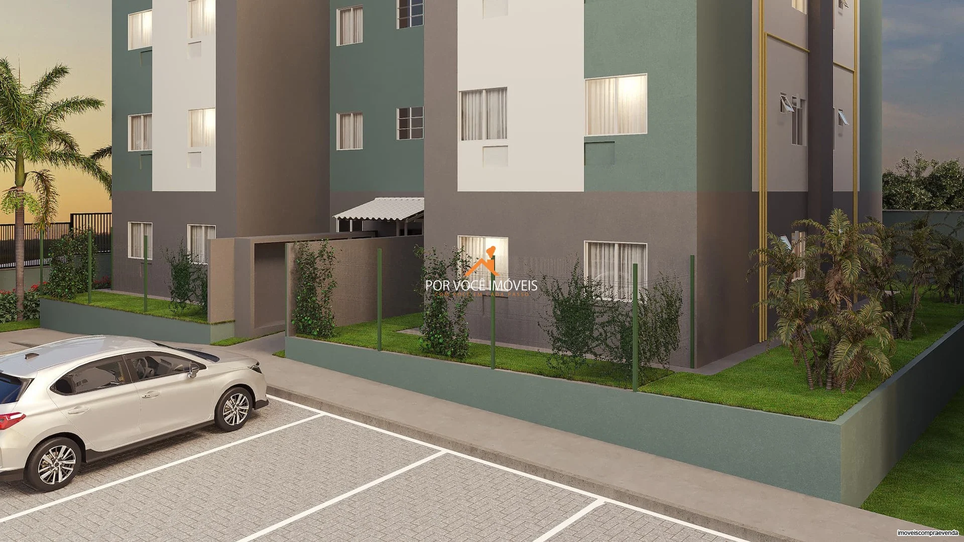 Apartamento com 2 quartos no Condomínio Side Park