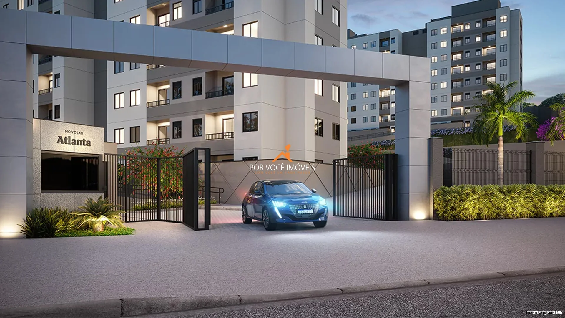 Apartamento com 2 quartos e Varanda no Condomínio Atlanta