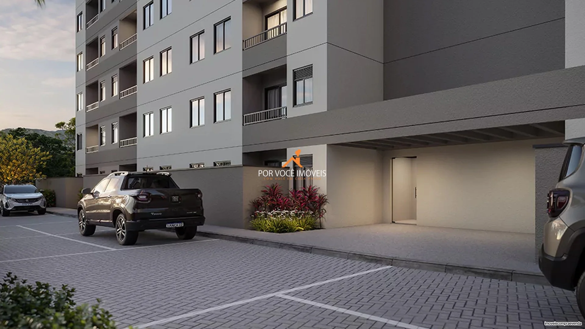 Apartamento com 2 quartos e Varanda no Condomínio Atlanta